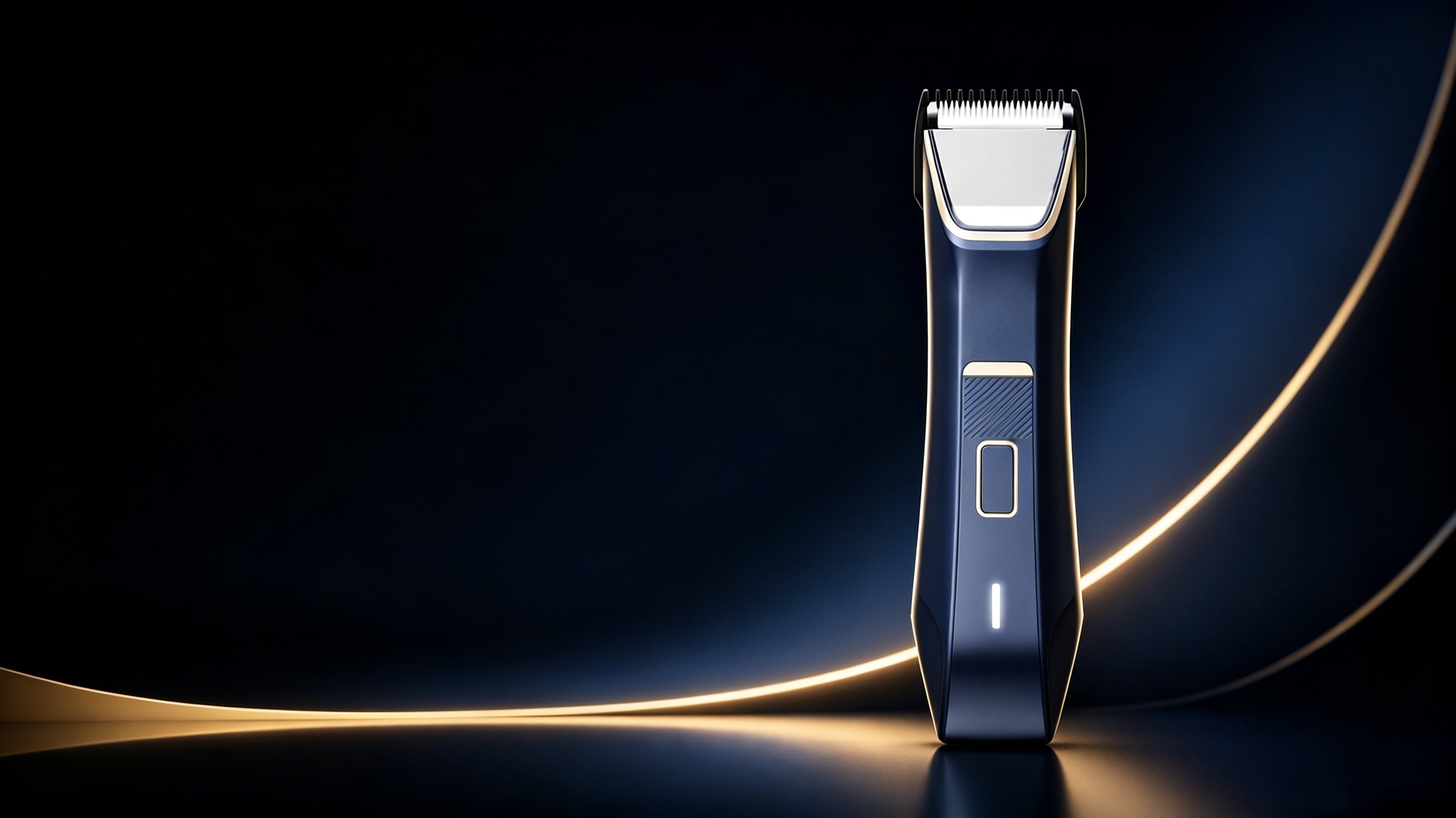 JENTMAN ONE in Midnight Blue with champagne-gold lighting