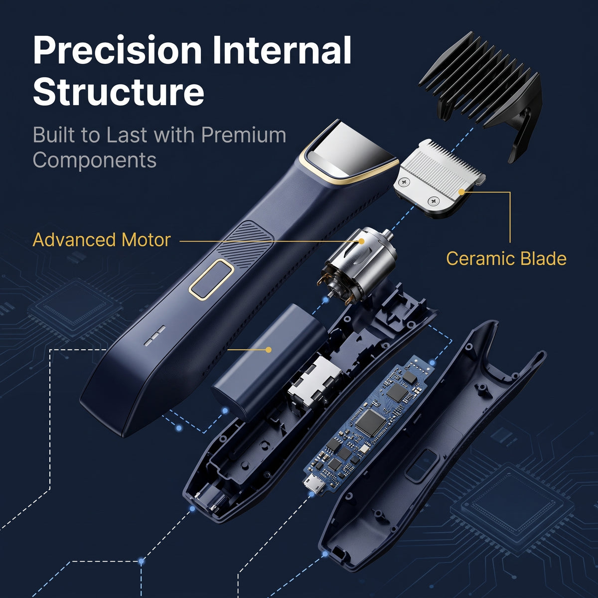 JENTMAN ONE Body & Groin Trimmer for Men